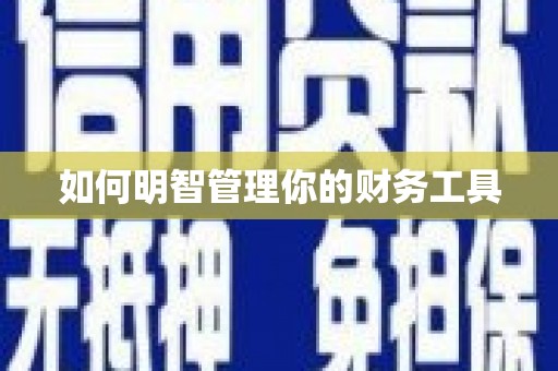 六龟如何明智管理你的财务工具