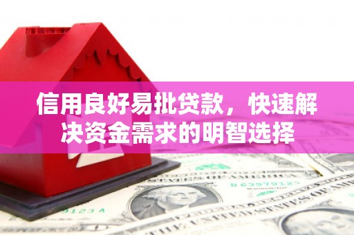 六龟信用良好易批贷款，快速解决资金需求的明智选择