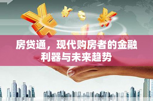 六龟房贷通，现代购房者的金融利器与未来趋势