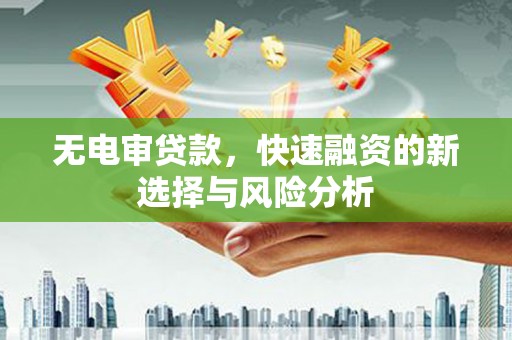 六龟无电审贷款，快速融资的新选择与风险分析