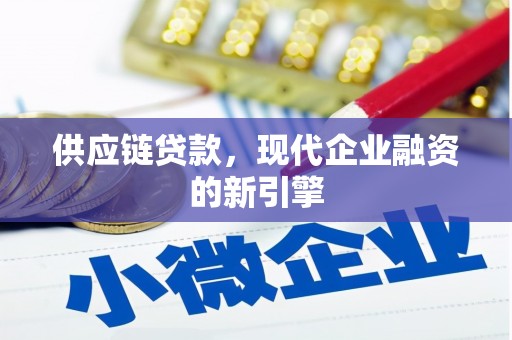 六龟供应链贷款，现代企业融资的新引擎