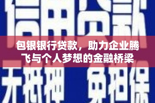 六龟包银银行贷款，助力企业腾飞与个人梦想的金融桥梁