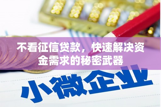 六龟不看征信贷款，快速解决资金需求的秘密武器