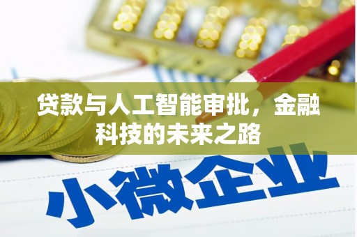 六龟贷款与人工智能审批，金融科技的未来之路