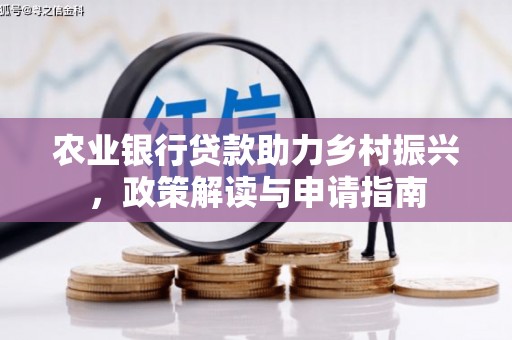 六龟农业银行贷款助力乡村振兴，政策解读与申请指南
