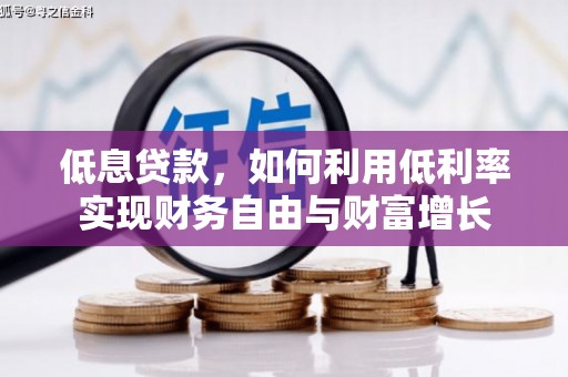 六龟低息贷款，如何利用低利率实现财务自由与财富增长